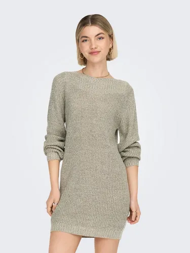 ONLY Jdywhitney Megan L/S Båd Kjole - Freizeitkleid für Damen - Luftiges Freizeitkleid mit Ballonärmeln und weichem Griff, ideal für entspannte Tage. Lockere Passform und Rippbündchen sorgen für zusätzlichen Komfort.