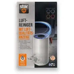 Luftreiniger mit Luftqualitätsanzeige und 3in1-Filter