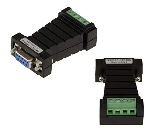 KALEA-INFORMATIQUE Kalea-Informatik. Passiver RS-232-zu-RS-485-Konverter. RS232 DB9-Buchse und RS485-Klemmenleiste.