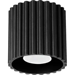 SOLLUX lighting Deckenlampe Aura in grau von SOLLUX lighting