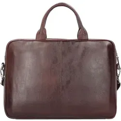 Dermata Aktentasche aus Leder – Zeitloses Design - Hochwertige Aktentasche aus robustem Leder mit Laptopfach und optimaler Fächeraufteilung. Ideal für Büro und Alltag, inklusive verstellbarem Umhängeriemen.