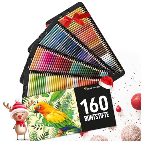Zenacolor 160 Buntstifte in weiß von Zenacolor