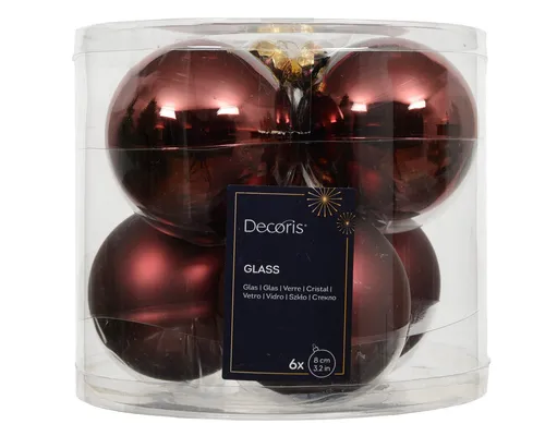 Weihnachtsbaumschmuck Braun von Kaemingk