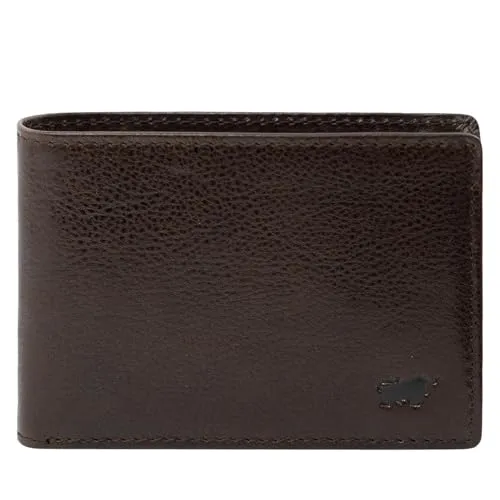Braun Büffel AREZZO RFID Geldbörse 4CS braun - Geldbörse aus hochwertigem Rindleder mit RFID-Schutz, ideal für sicheres Verstauen von Karten, Belegen und Bargeld.