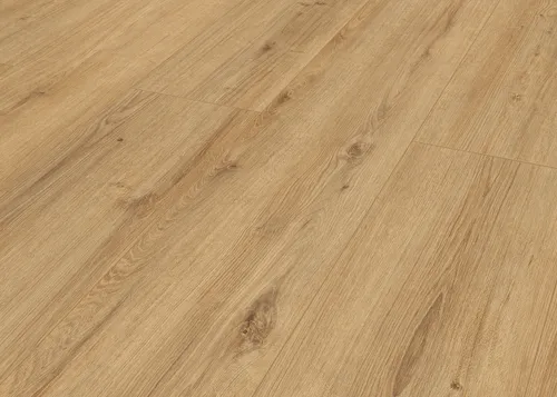 Classen Designboden HydroClick 128,5 x 19,2 cm - Sandeiche - Klickvinyl, wasserfest und ideal für Feuchträume, bietet eine elegante Holzoptik mit einfacher Verlegung.