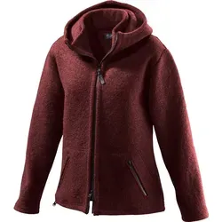 Mufflon Jula Damen Kapuzenjacke in Rot in rot von Mufflon