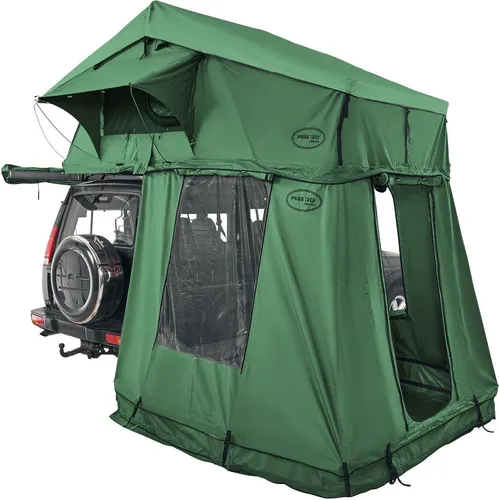 Prime Tech Autodachzelt Extended L + Vorzelt (grün) von Prime Tech
