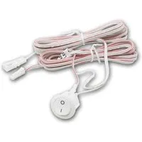 world-trading-net Einbau-Wippschalter Weiß mit Mini-AMP-Steckverbind