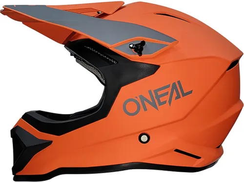 ONeal 1SRS Solid Motocrosshelm in orange von O’NEAL