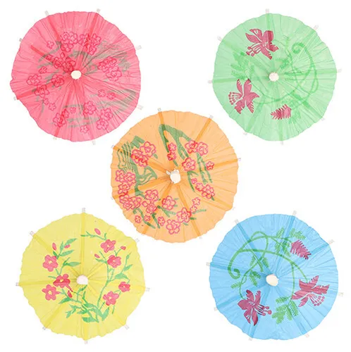 Deko - Picker 10 cm farbig sortiert 
