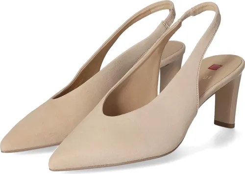 Högl Veloursleder Slingpumps in Braun 38,5 EU von HÖGL