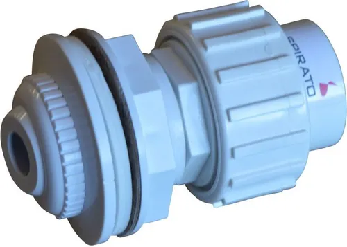 Einlaufdüse für Aufstellbecken Stahlwandbecken mit 50mm Klebefitting