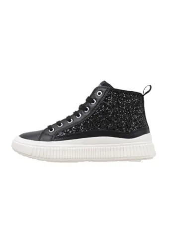 Geox J LAQUINNY Girl D Sneaker, Schwarz, 29 EU