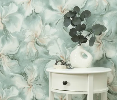 Tapeten Türkis von Erismann