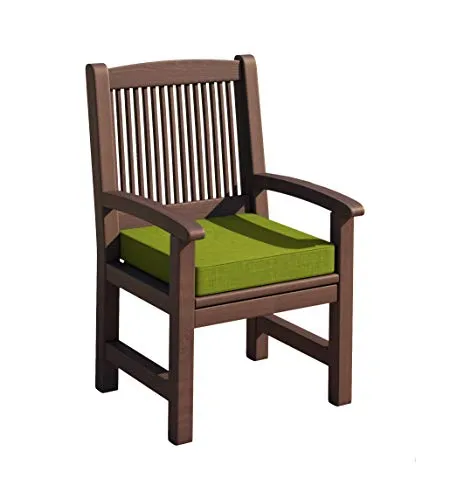 sunnypillow Stuhlkissen mit abnehmbarem Bezug in grün von sunnypillow