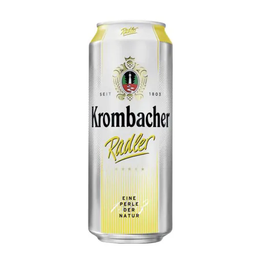 Krombacher Radler Erfrischend spritzig Einfach lecker EW Dose 500ml