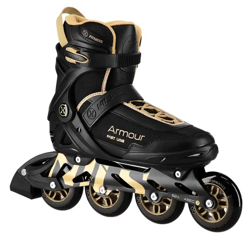 ARMOUR NILS EXTREME NA22151 Schwarz-Gold Rollerskates von Nils Extreme