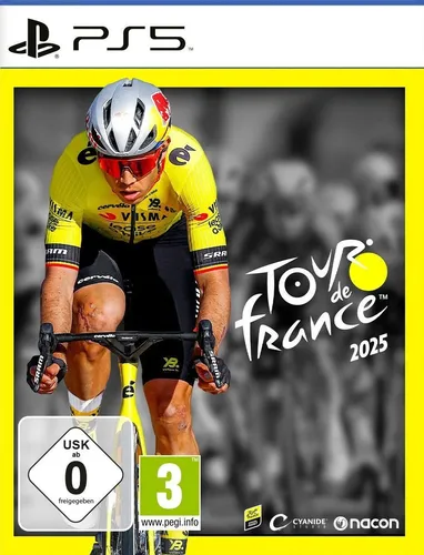Le Tour de France 2025 - PS5 [EU Version] - Spiele das offizielle Tour de France 2025 mit beeindruckender Unreal Engine 5 Grafik, neuen Rennstrategien und einem spannenden Mehrspielermodus. Erlebe realistische Strecken und herausfordernde Etappen!