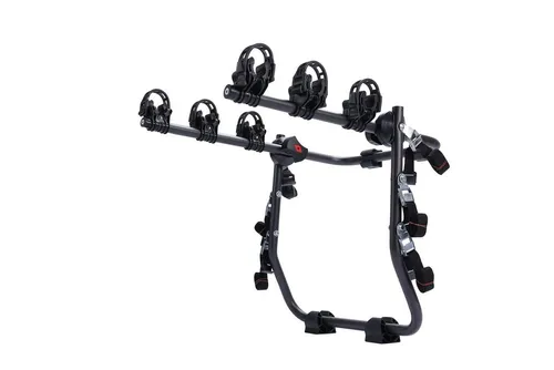 Heckträger Holiday Fahrradträger für VW Golf III (91-99) - Fahrradträger für bis zu 3 Fahrräder, einfach zu montieren und platzsparend faltbar. Ideal für Volkswagen Golf III (1H) 91-99, schützt Ihr Auto mit Gummipuffern.