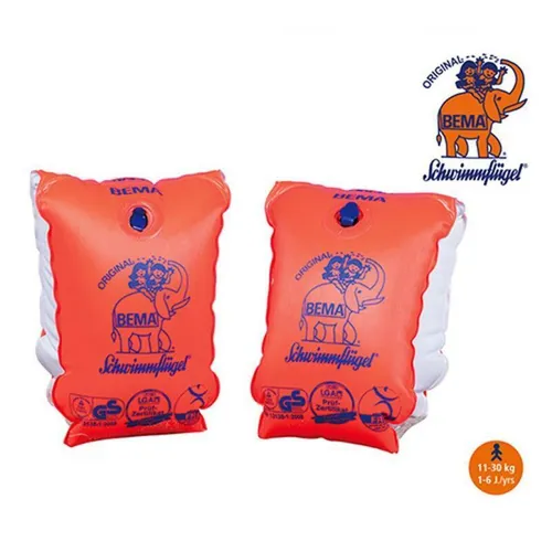 BEMA 13600 Kinder Schwimmflügel Größe 0 - Schwimmflügel für Kinder von 11-30 kg, ideal für 1-6 Jahre, bieten Sicherheit und Spaß beim Schwimmen lernen