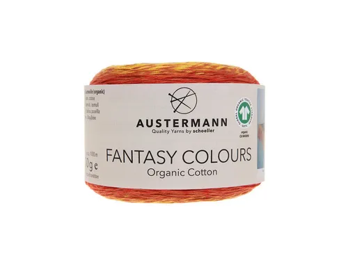 Produktbild Austermann Garn Fantasy Colours GOTS Effektgarn