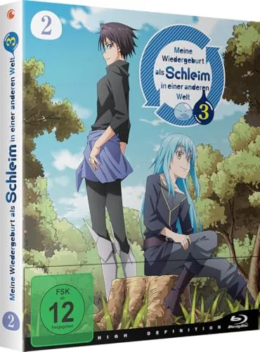 Meine Wiedergeburt als Schleim in einer anderen Welt - Staffel 3 - Vol.2 - [Blu-ray] - Erlebe die Abenteuer eines einzigartigen Charakters in dieser fesselnden Blu-ray-Edition. Ideal für Fans von Fantasy und Anime!