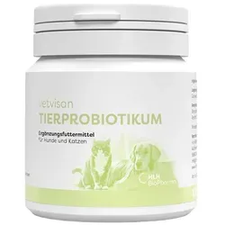 VETVISAN Tierprobiotikum Pulver f.Hunde/Katzen 100 g