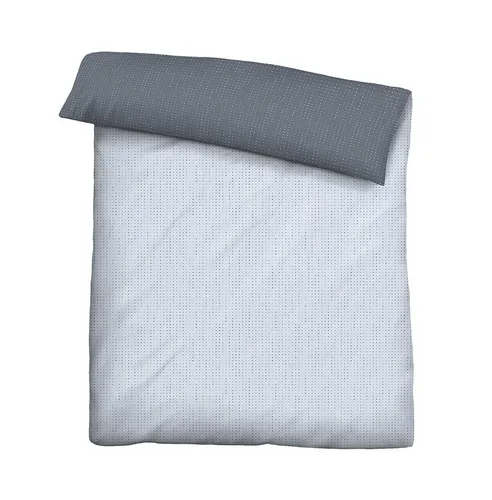 biberna Mako-Satin Bettwäsche 0636047 - Bettwäsche-Set in blau, 100% Baumwolle, hautsympathisch und atmungsaktiv. Pflegeleicht und bügelleicht für höchsten Schlafkomfort. Markenqualität von biberna.