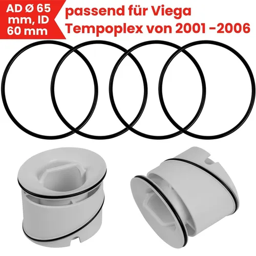Tauchrohr O-Ring Reparatur passend für Viega Tempoplex 6958.1-821 Dichtung Rohr