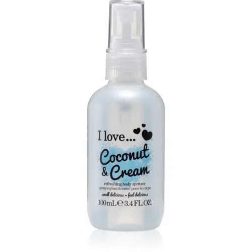 I Love Coconut & Cream erfrischendes Bodyspray 100 ml