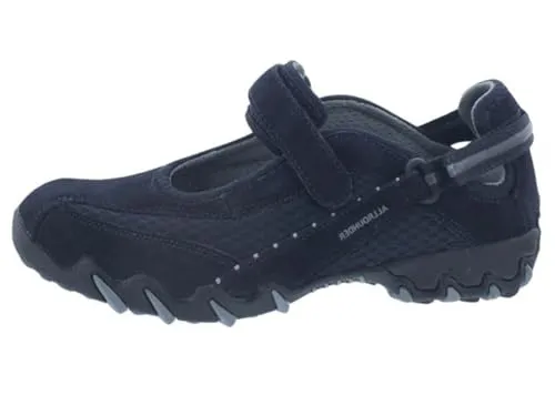 Allrounder by Mephisto NIRO C. SUEDE 97/3D Damenschuhe Slipper Schwarz, Schuhgröße: EUR 38.5 | UK 5.5