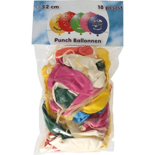 Spiel- und Partyballons mit Aufdruck, 18 Stück. (18x) (49286648)