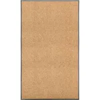 vidaXL Waschbare Fußmatte 90x150cm - Fußmatte für Innen und Außen, feuchtigkeitsabsorbierend und rutschfest mit PVC-Rückseite, ideal für einen sauberen Eingangsbereich.