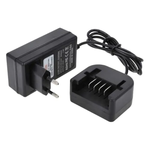 Ladegerät kompatibel mit Worx Li-Ion Werkzeug-Akkus WA3527, WA3539, WX152, WX152.1, WX152.2, WX152.3, WX156-16.8V 1.5A
