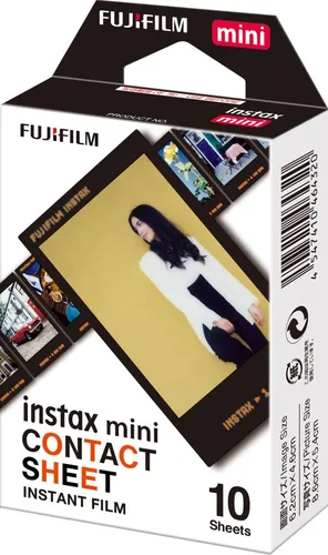 FUJI Instax Mini Sofortbildfilm Contact Sheet (10 Bilder) (Angebot)