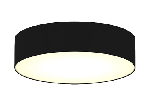 Smartwares LED Deckenleuchte mit Dimmfunktion, Schwarz, Ø 50cm - Moderne Stofflampe mit Dimmfunktion und warmweißem Licht, ideal für stilvolle Wohnräume und vielfältige Einsatzmöglichkeiten.