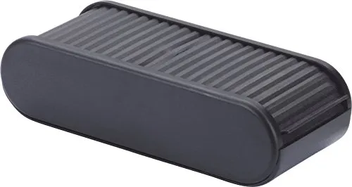 hr-imotion Filzverkleidete Ablagebox mit Rolladen - 168 x 72 x 45mm [Made in Germany | Selbstklebend (Optional)] - 10510001