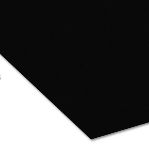 folia 6190 - Fotokarton Schwarz, 50 x 70 cm, 300 g/qm, 10 Bogen - zum Basteln