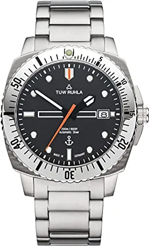 TUW Ruhla Kampftaucher Automatikuhr 200m wasserdicht Herren von TUW Ruhla