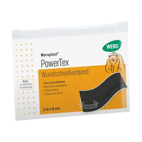 Weroplast PowerTex Wundschnellverband (1 m x 6 cm)