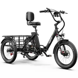 E-Bike Cityrad OT30 Pro - Faltbares E-Fahrrad mit 864Wh - Faltbares E-Fahrrad mit Aluminiumrahmen und 250W Motor für müheloses Fahren. Abnehmbarer Akku für bis zu 90 km Reichweite. Ideal für Stadtfahrten und Transporte.