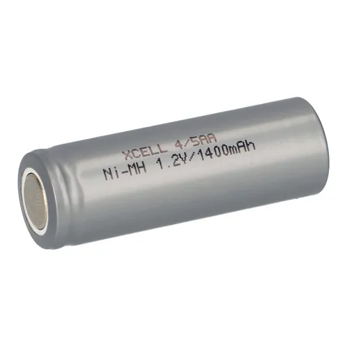 Produktbild XCell X4/5AA1400 NiMH Akku 4/5AA 1,2V 1400mAh Industriezelle wiederaufladbar