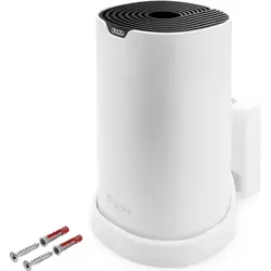 Wandhalterung passend für TP-Link AC1900 Deco S7 WLAN Router 1 Stück mit Kabelmanagement - Weiß