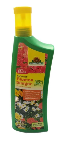 Blumendünger 1,2L(8,33€/L) BioTrissol Plus flüssig Neudorff f.240l Wasser 952282