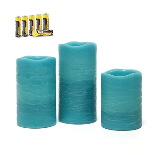 Kerzen Türkis von Rhytsing