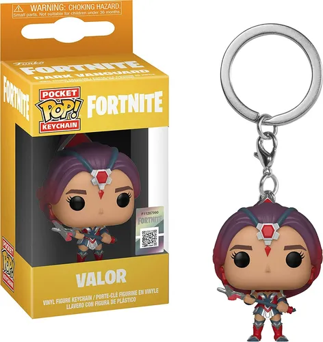 Fortnite - Valor  - Schlüsselanhänger Funko Pocket POP! Keychain