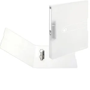 herlitz Ringbuch 2-Ringe transparent 3,8 cm DIN A4 - modernes Design in vielen Farben, ideal für Büro, Schule und unterwegs