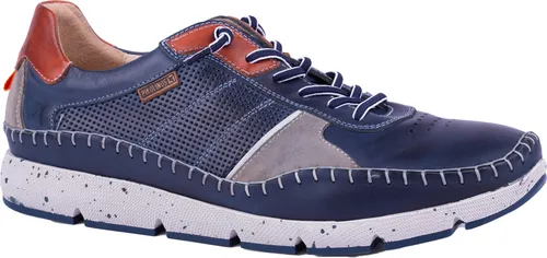 Pikolinos Fuencarral Sneakers für Männer in Blau - Herren-Sneaker aus hochwertigem Leder, ideal für stilvolle Freizeitlooks und maximalen Komfort.