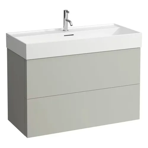 LAUFEN Kartell Waschtischunterbau 98,5 cm mit 2 Auszügen