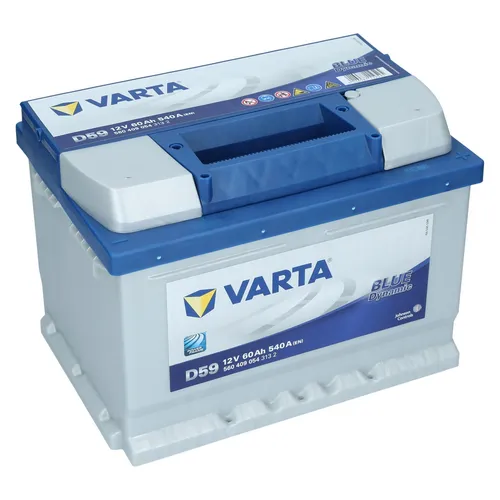 Starterbatterie Varta D59 12V 60Ah 540A EN Blue Dynamic PKW Batterie Neu